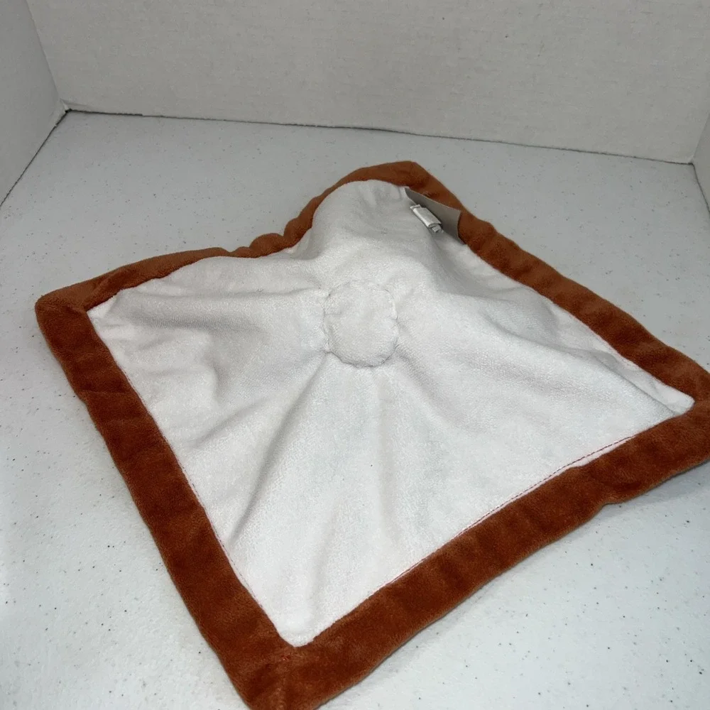 Levtex Baby Fox Lovey Security Blanket Plush Geometric Pattern Toy 11